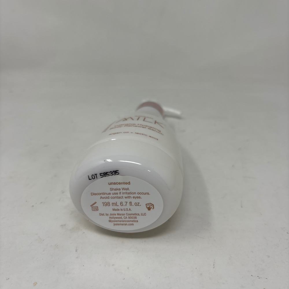 Josie Maran Argan Milk Intensive Hydrating Body Renewal Serum 6.7oz Unscented - Picture 3 of 3